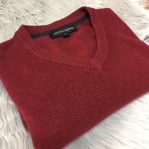 Tricots St Raphael V Neck Sweater SZ XL